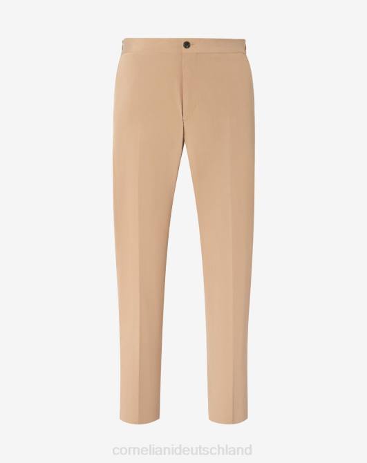 Chinohose aus Sensilk-Stoff Corneliani Männer 8RL0336 Beige Kleidung