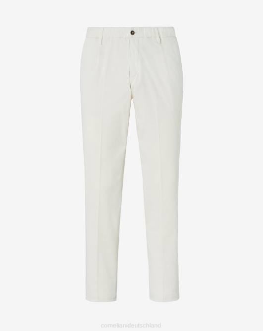 Hose aus Baumwolle und Lyocell Corneliani Männer 8RL0307 Beige Kleidung