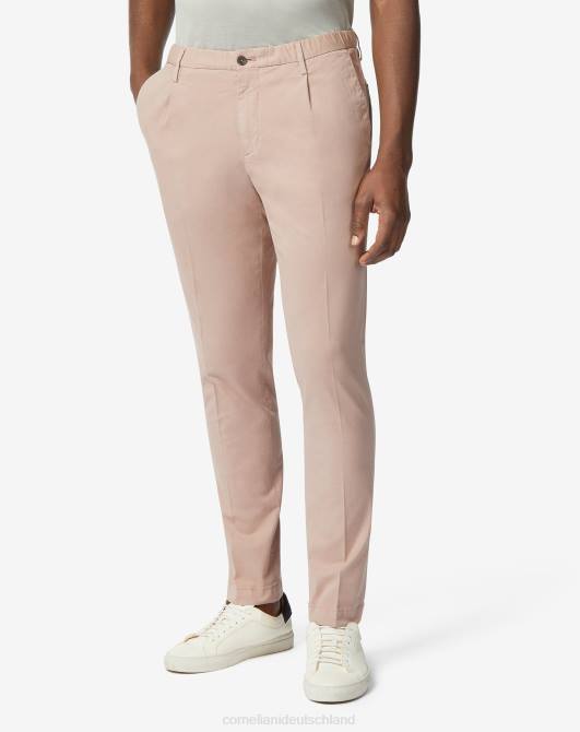 Hose aus Baumwolle und Lyocell Corneliani Männer 8RL0309 Hell-Pink Kleidung
