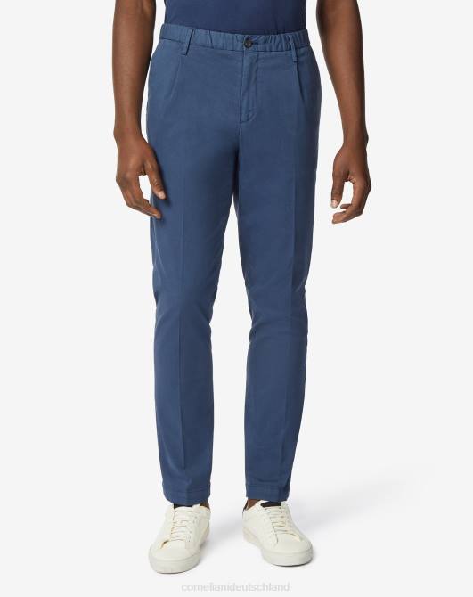 Hose aus Baumwolle und Lyocell Corneliani Männer 8RL0311 hellblau Kleidung
