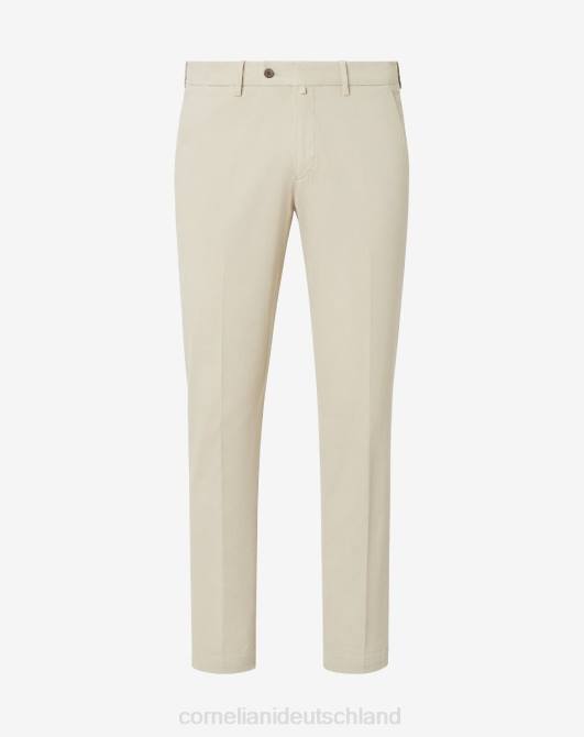 Kreis-Chinohose aus Baumwolle Corneliani Männer 8RL0313 Beige Kleidung