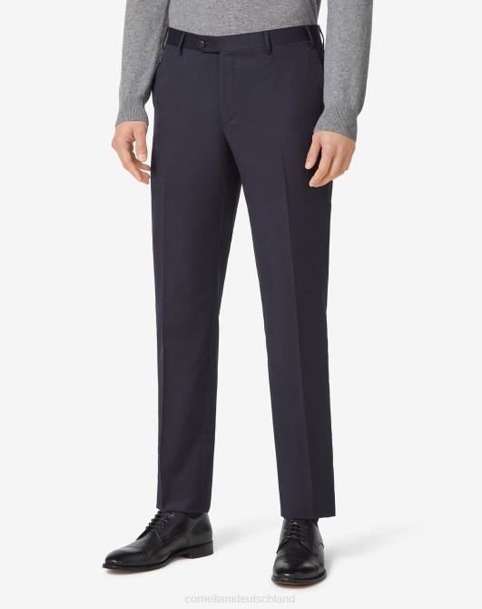 S130er-Wollhose Corneliani Männer 8RL0322 Navy blau Kleidung