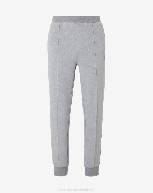 Weiche Touch-Jogginghose Corneliani Männer 8RL0372 Melangegrau Kleidung
