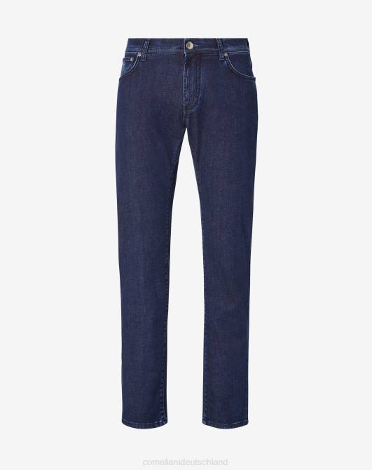 5-Pocket-Jeans aus Stretch-Denim Corneliani Männer 8RL0367 Blau Kleidung