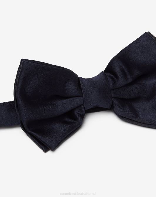 Fliege aus Satinseide Corneliani Männer 8RL036 Navy blau Zubehör