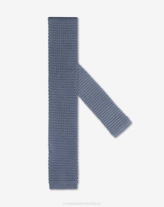 Krawatte aus Satingewebe Corneliani Männer 8RL0398 hellblau Zubehör