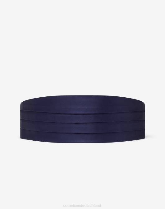 Kummerbund aus Seide Corneliani Männer 8RL034 Navy blau Zubehör